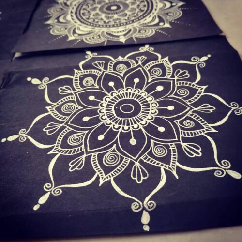 Mandala Art-White