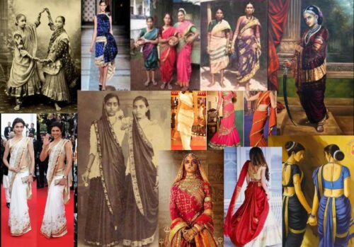 Evolution of saree drapping