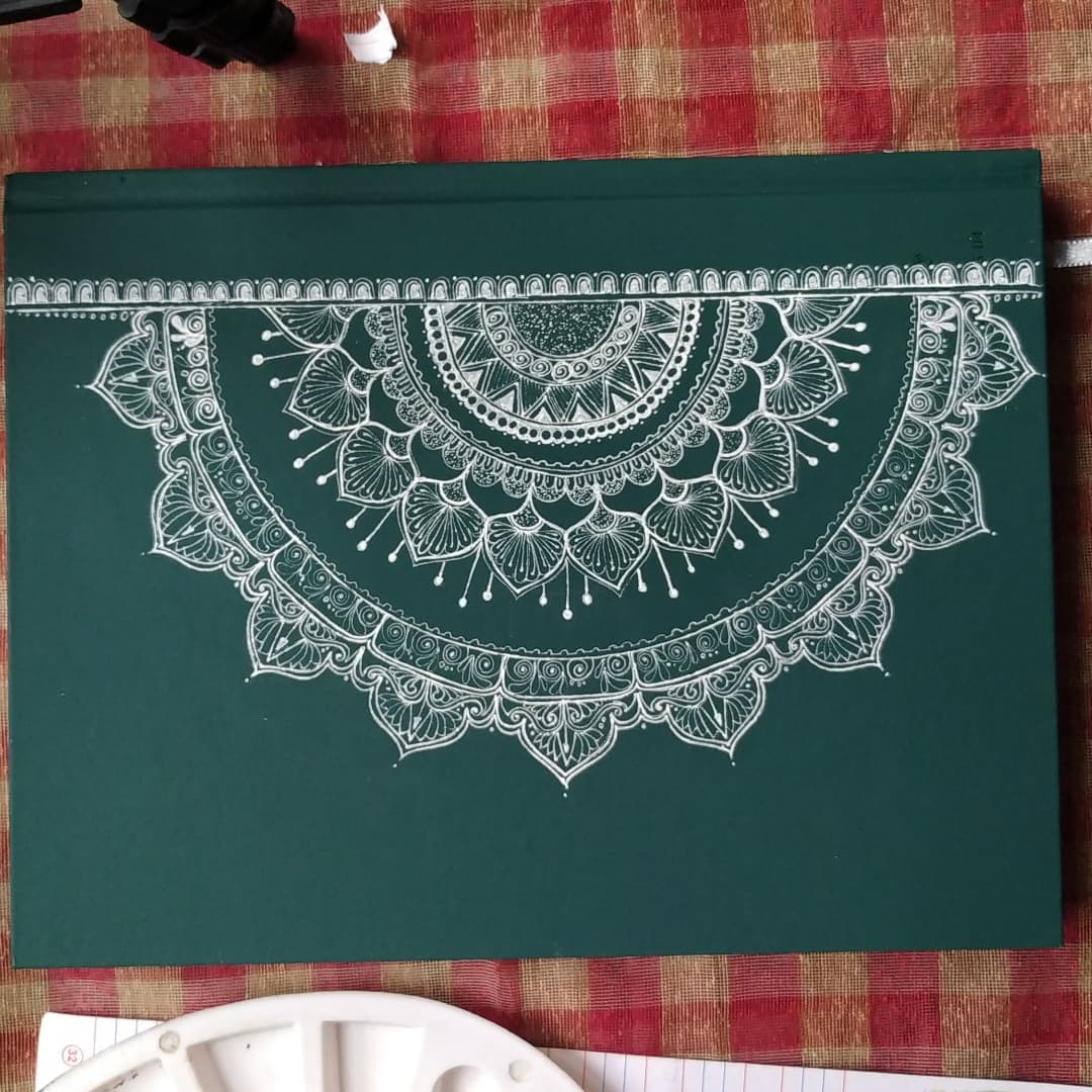 Mandala Art-White