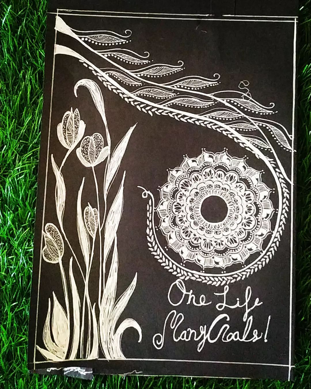 Mandala Art-White