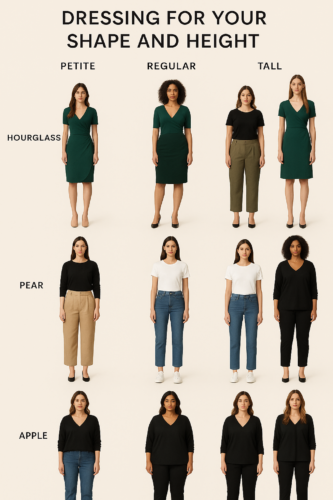Clothing persona- "Body Shape + Weight + Height"